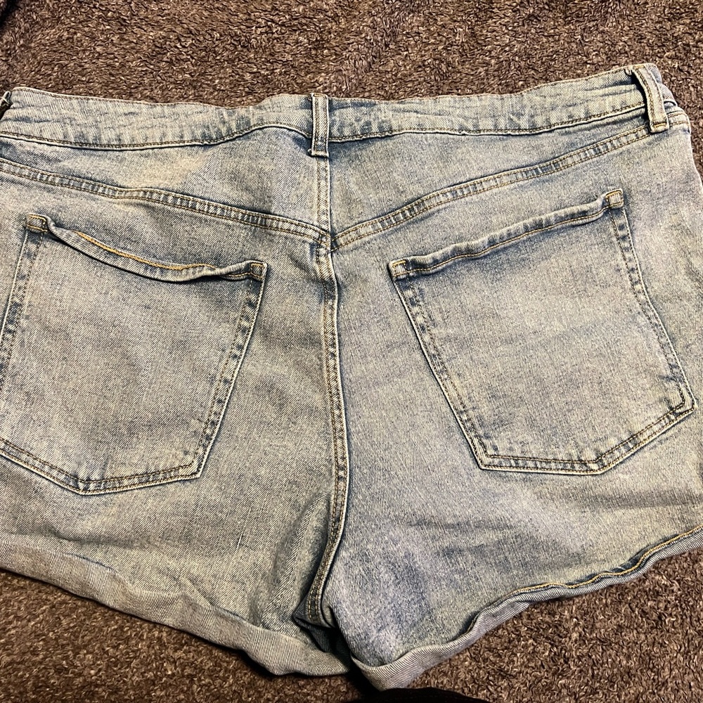 Plus Denim Women's Shorts